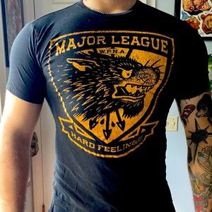 Major League brand logo tee